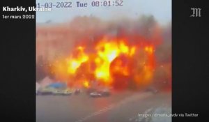 Explosion dans Kharkiv