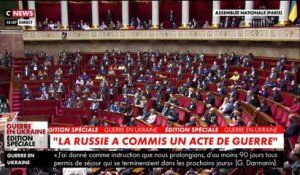 Guerre en Ukraine - Regardez le discours du Premier ministre Jean Castex à l’Assemblée nationale: "Nous faisons face à un tournant dans l’histoire de l’Europe et de notre pays" - VIDEO