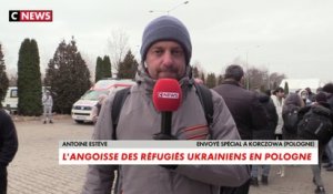 L'angoisse des réfugiés ukrainiens en Pologne