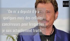 Johnny Hallyday annonce souffrir d'un cancer et se veut rassurant