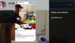 Eva Longoria emmène son fils Santiago au travail (et c’est adorable) !