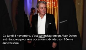 Alain Delon comblé : l’acteur fête ses 86 ans entouré de ses fils Anthony et Alain-Fabien