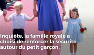 Menacé par Daesh, le prince George a droit à une sécurité renforcée