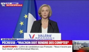 Valérie Pécresse: "Emmanuel Macron doit rendre des comptes"