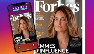 Caroline Receveur sacrée par Forbes France !