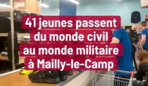 41 jeunes passent du monde civil au monde militaire à Mailly-le-Camp