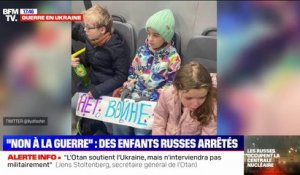 Russie: des enfants interpellés pour avoir dit "non à la guerre" en Ukraine
