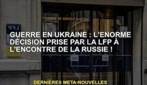 Guerre d'Ukraine : La grande décision du Parti libéral français face à la Russie !