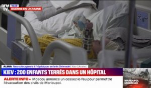 Guerre en Ukraine: 200 enfants malades bloqués dans les sous-sols d'un hôpital de Kiev