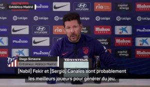 26e j. - Simeone se méfie de Fekir