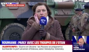 Florence Parly: "Il faut absolument parvenir à un cessez-le-feu" en Ukraine