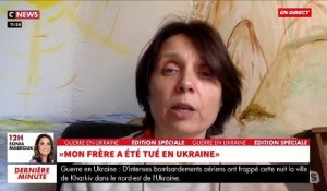EXCLU - Natalia raconte la mort de son frère médecin, abattu en Ukraine, et parle de son fils resté sur place pour combattre l'armée russe - VIDEO