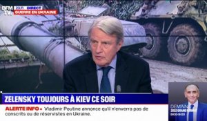 Bernard Kouchner: "Arrêtons d'acheter le gaz et le pétrole en Russie"
