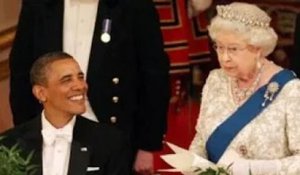 Aller au lit!' L'avertissement sévère de la reine à Obama après que Monarch ait été forcé d'interven