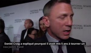 Daniel Craig a subi des crises d’angoisses à cause de James Bond
