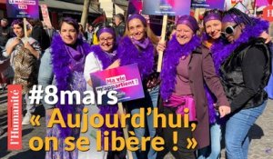 Grève féministe du 8 mars à Paris: « Ma vie m’appartient ! »