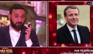 Le zapping du 21/12 : Cyril Hanouna téléphone en direct au Président Macron… qui répond !