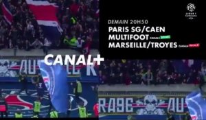 Football - PSG / Caen - canal+ - 20 12 17