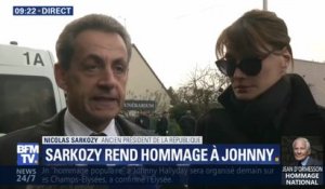 Mort de Johnny : Réactions Sarkozy/Bruni