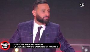 Cyril Hanouna sidéré devant un invité exhibant de la marijuana dans "Balance ton post" (C8)