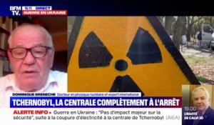 Tchernobyl: "Le risque dû à une coupure électrique est nul" selon Dominique Greneche, docteur en physique nucléaire