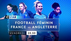Football féminin - match amical France Angleterre - 20 10 17 - CStar