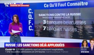 Quelles sanctions ont été prises contre la Russie depuis le début du conflit?