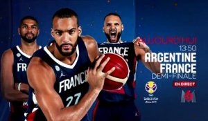 Basket : Argentine-France (w9) demi-finale de la coupe du monde