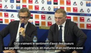 XV de France - Galthié : "Des joueurs qui gagnent en expérience, maturité et confiance"