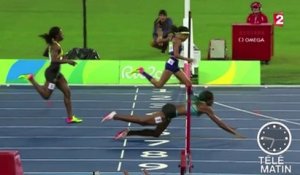 Le zapping du 17/08 : J.O. : Elle plonge pour gagner sa médaille d’or… d’athlétisme !