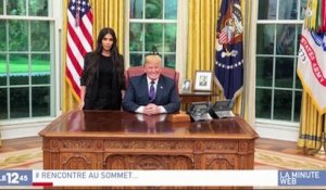 Zapping du 01/06 : Quand Donald Trump reçoit Kim Kardashian à la Maison Blanche
