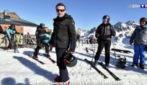 Zapping du 18/03 : Macron part skier en pleine crise des Gilets Jaunes
