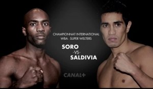 Boxe - Michel Soro (Fra) - Hector David Saldivia (Arg) - Canal + - 30 07 16