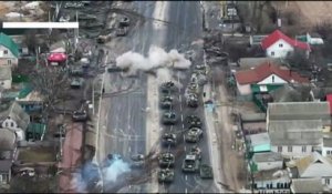 Ukraine : avancée des troupes russes vers Kyiv et "couloirs humanitaires"