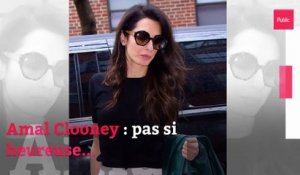 Photos : Amal Clooney : pas si heureuse...