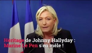 Marine Le Pen s'en mêle !