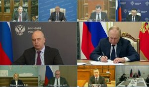 Sanctions occidentales : Vladimir Poutine les qualifie comme "illégitimes"