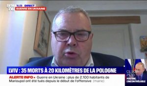 Guerre en Ukraine: "Les Russes tentent le diable" en s'approchant des frontières, selon Peer de Jong, ancien colonel des troupes de Marine