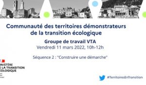 Séquence 2 du groupe de travail "Volontariat territorial en administration" (VTA) | CGDD