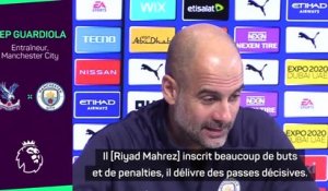 29e j. - Guardiola : "J'essaie de pousser Mahrez un maximum"