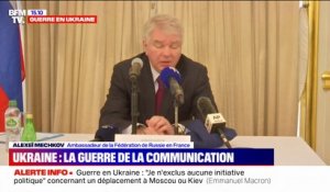 Pour l'Ambassadeur de Russie en France, "même la partie ukrainienne ne parle pas de guerre"