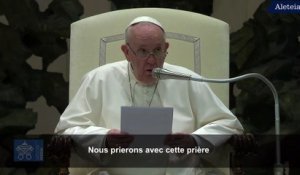 Prière du pape François contre la guerre en Ukraine