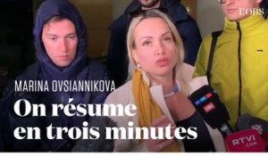 Elle a interrompu le JT russe : retour en 4 actes sur l'affaire Marina Ovsiannikova