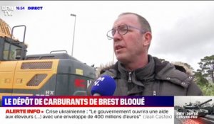 Le dépôt de carburants de Brest bloqué contre la flambée des prix
