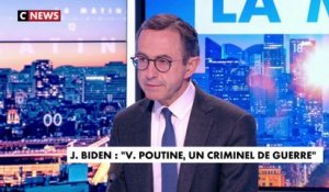 Vladimir Poutine criminel de guerre ? «Personne n'a intérêt à une escalade sur le plan verbal», selon Bruno Retailleau