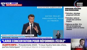 Emmanuel Macron sur les enseignants: "Il y aura une meilleure rémunération pour ceux qui s'engagent sur une autre mobilisation"