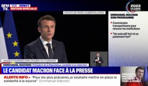 Emmanuel Macron: "Je soumettrai la fin de vie à une convention citoyenne"