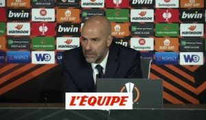 Bosz : « C'était très chaud » - Foot - Ligue Europa - OL