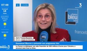 Agnès Pannier-Runacher : "On peut aller au plein emploi"
