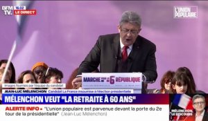 Jean-Luc Mélenchon promet "le Smic à 1400 euros, dès le mois de mai"